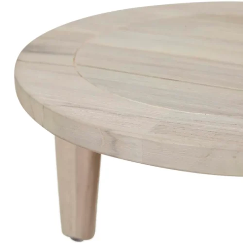 Natural Teak Accent Table