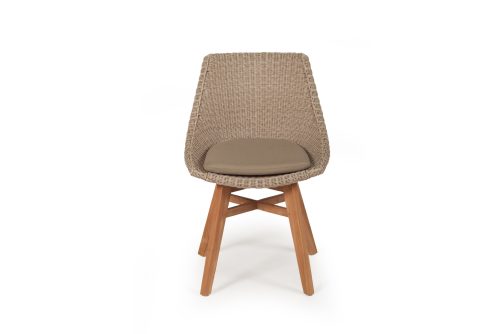 Oceanic Outdoor Dining Chair – Mushroom
