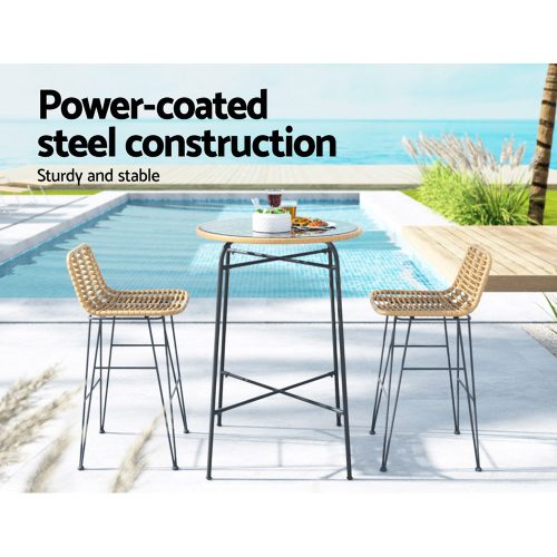 Outdoor bistro set