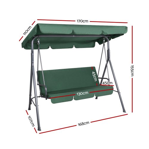 Outdoor garden swing