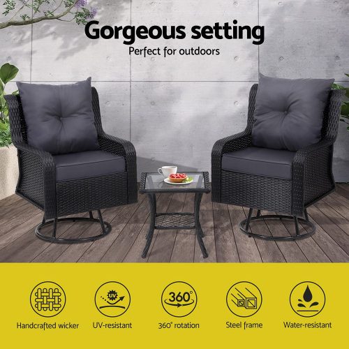 Outdoor lounge set