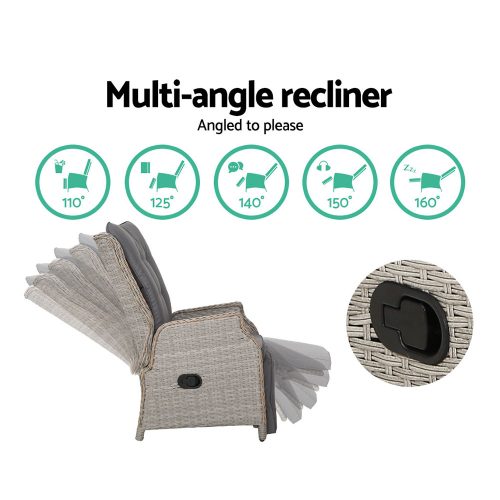 Outdoor recliner furniture
