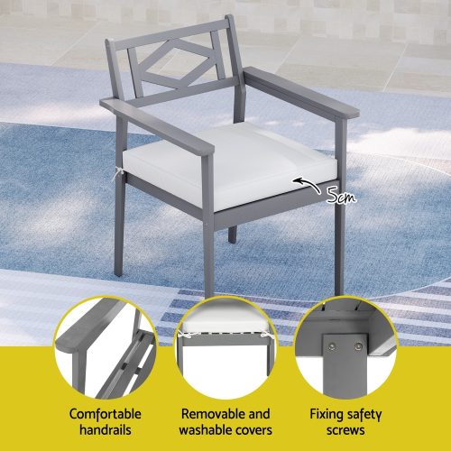 Outdoor table and chairs set