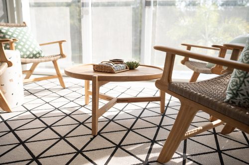 Poolside coffee table