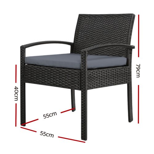 Rattan patio chair