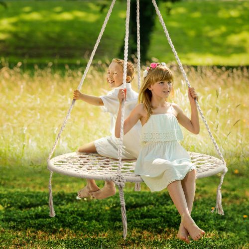 Round hanging hammock