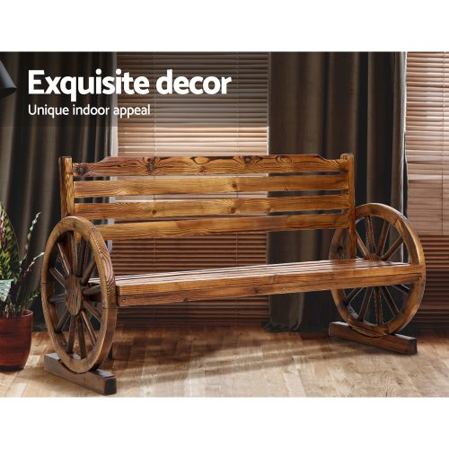 Rustic garden furniture