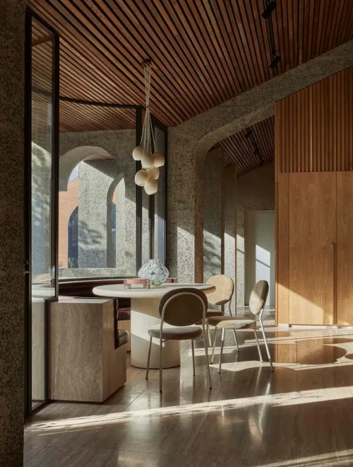 Sand dune dining table