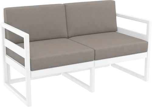 Siesta Mykonos Lounge Sofa white