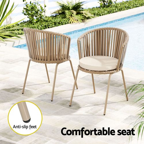 Small patio table and chairs