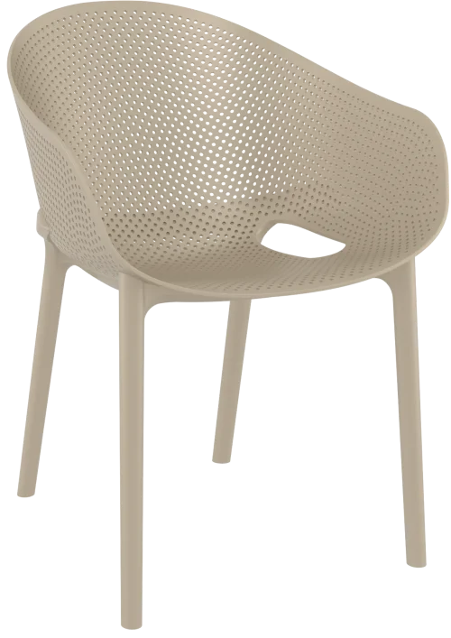 Stackable outdoor chair