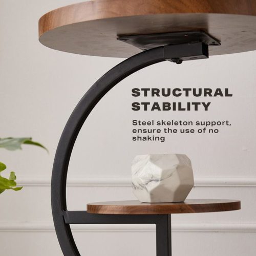 Sturdy round end table