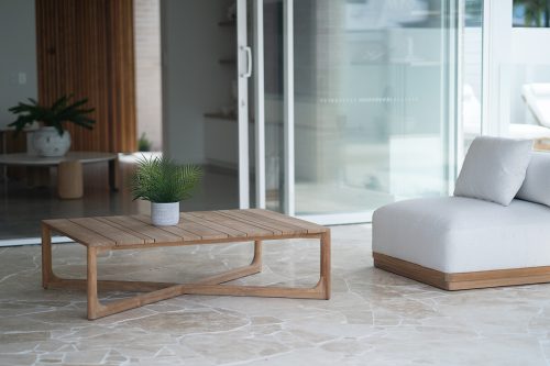 Stylish patio table