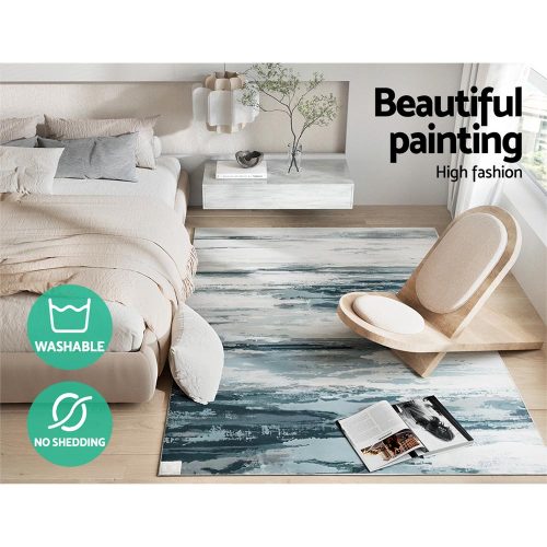 Washable area rug