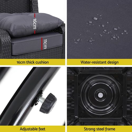 Weather-resistant bistro set