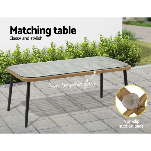 Weather-resistant sofa set