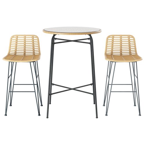 Wicker patio furniture
