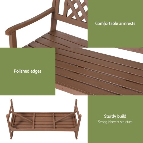 Wooden garden chair