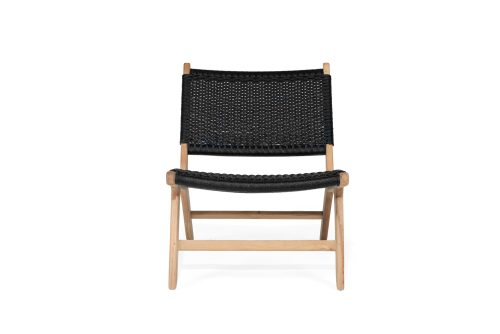 black accent chair