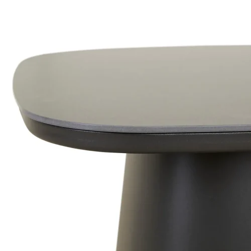 black side table