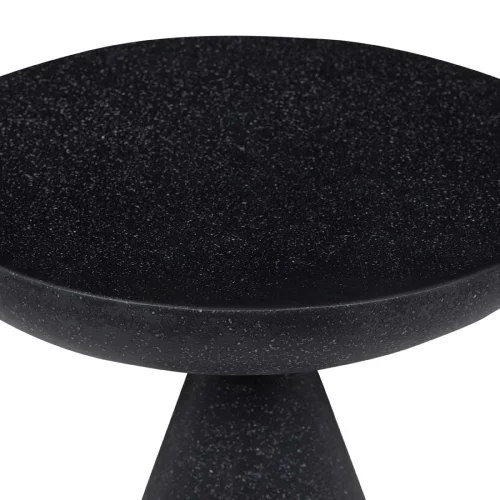 black speckle side table