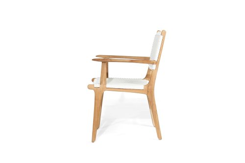 close weave armchair