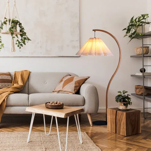 contemporary tall lamp