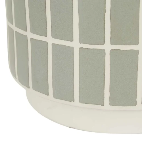 decorative tiled planter