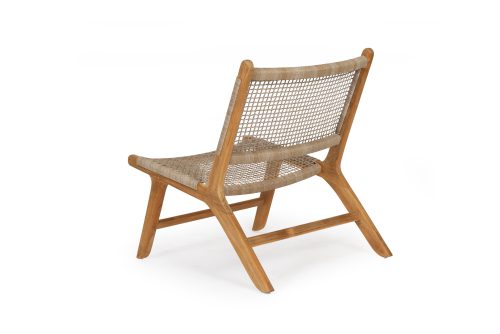 grey armchair