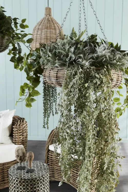 large hanging basket