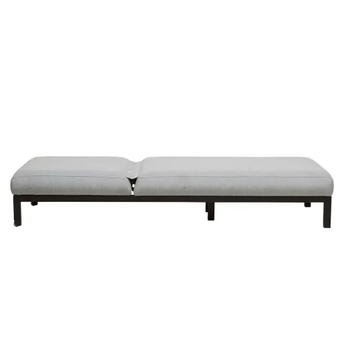 lead grey sun lounger