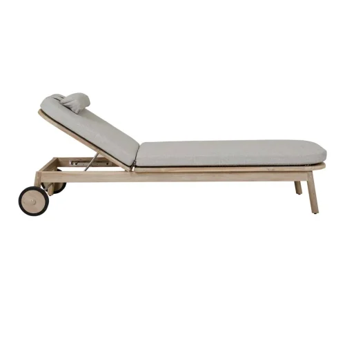 light grey sun lounger