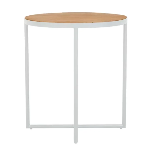 natural teak bar table