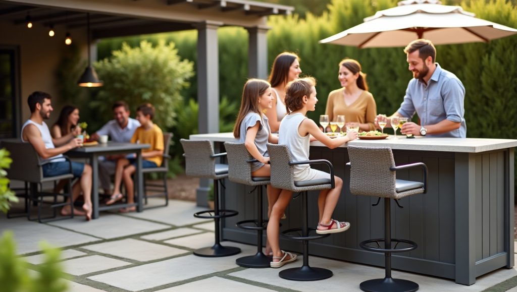 outdoor bar stools
