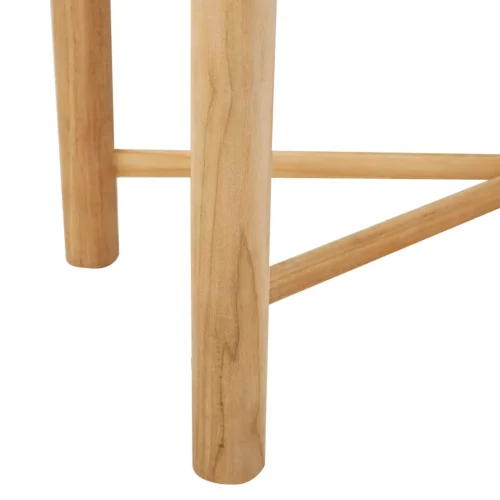 rectangular teak bar table
