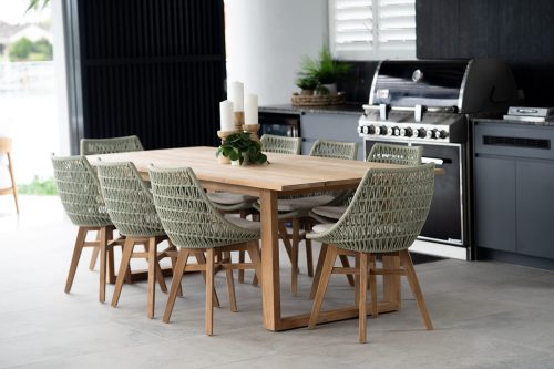 sage green dining chair