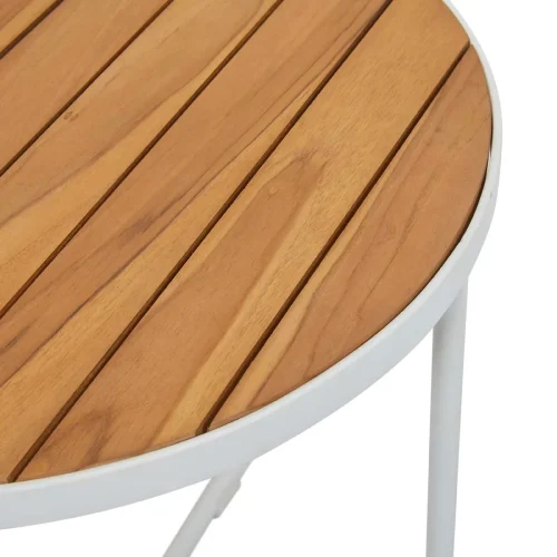 white side table