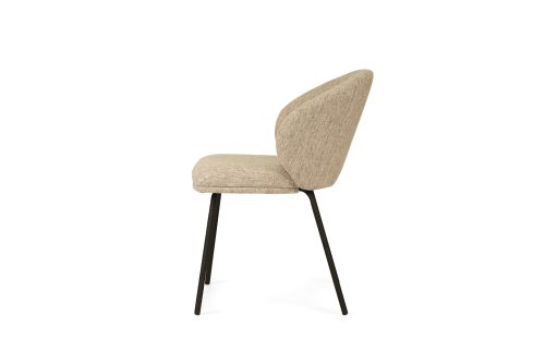 black leg dining chair