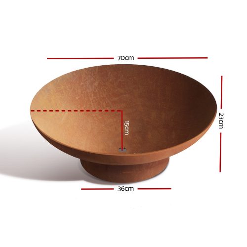 cast iron fire bowl