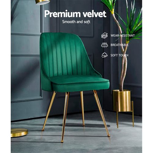 channel tufted chairs