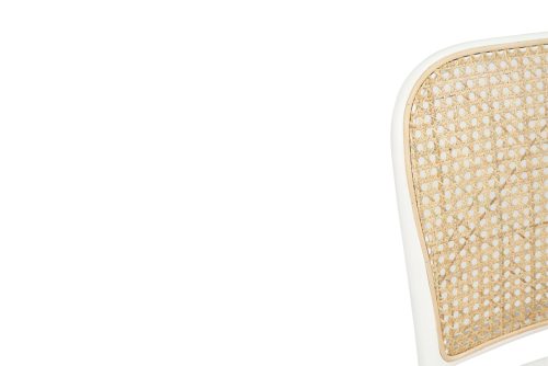 stackable white chair