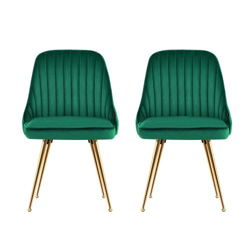 velvet tufted dining chairs