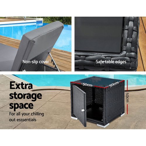 weatherproof patio set