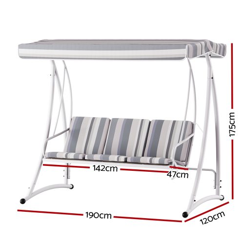 Gardeon garden swing bench