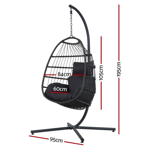Gardeon hanging egg chair