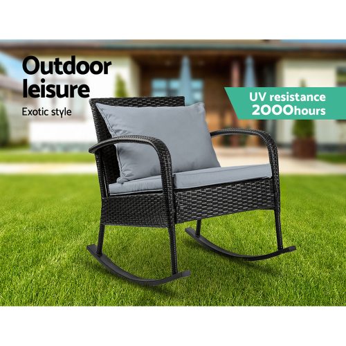comfortable outdoor rocker
