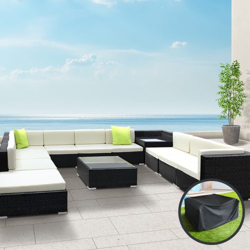 cushioned outdoor seating