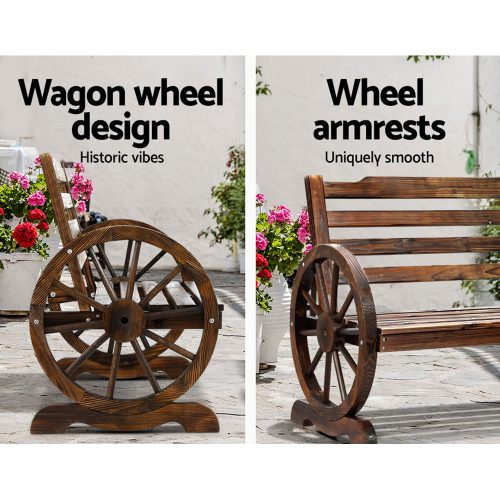 decorative garden bench