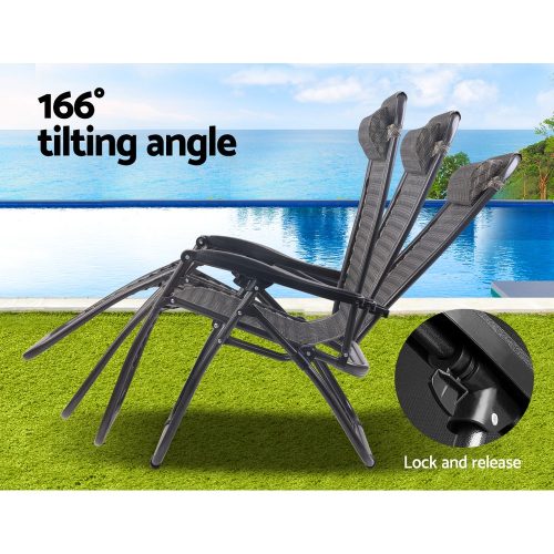 foldable sun lounge
