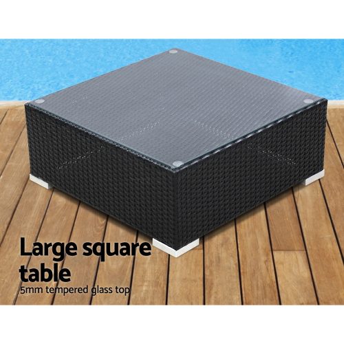 garden wicker sofa set